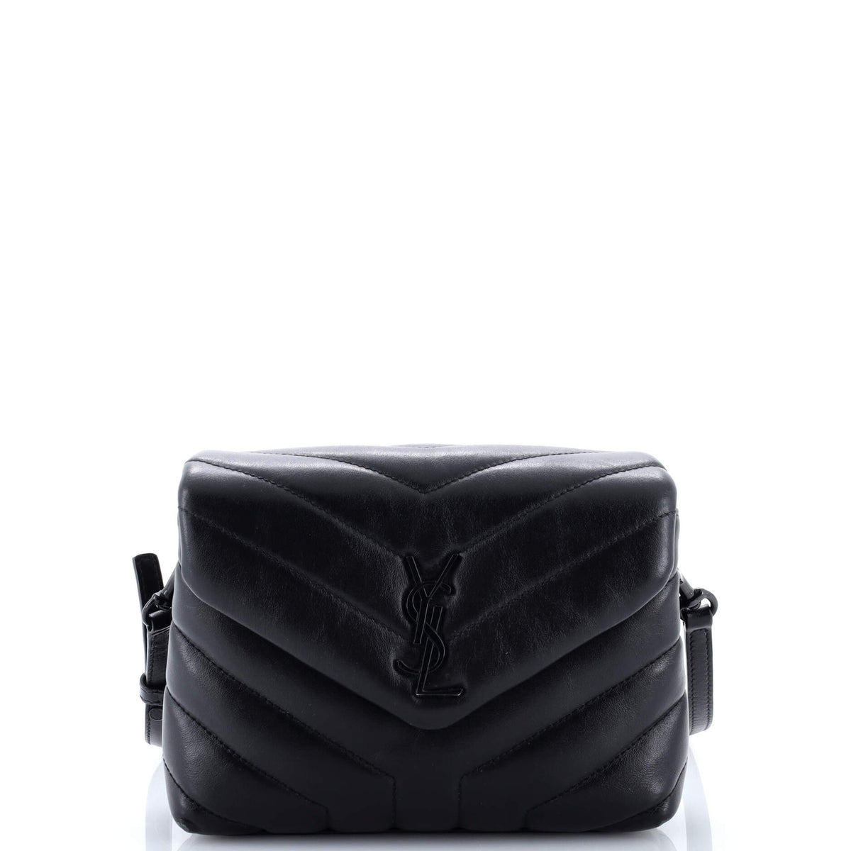 Loulou Shoulder Bag Matelasse Chevron Leather Toy