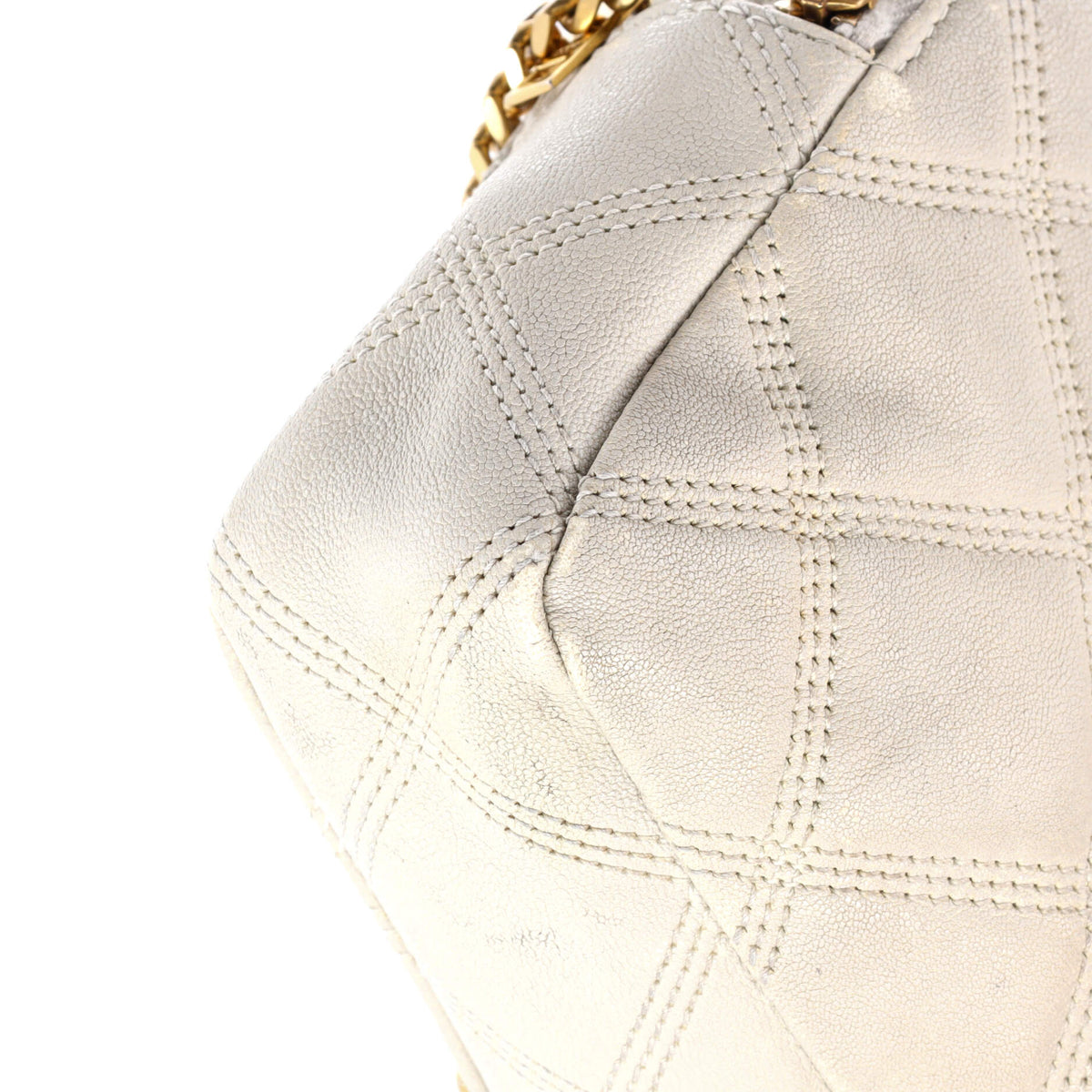 Becky Double Zip Crossbody Bag Quilted Leather Mini