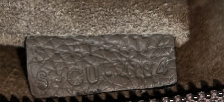 Luggage Bag Grainy Leather Micro