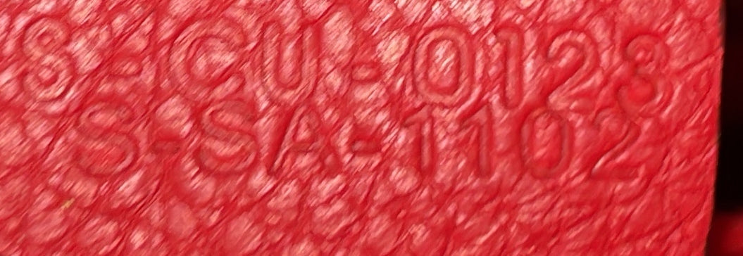 Luggage Bag Grainy Leather Micro