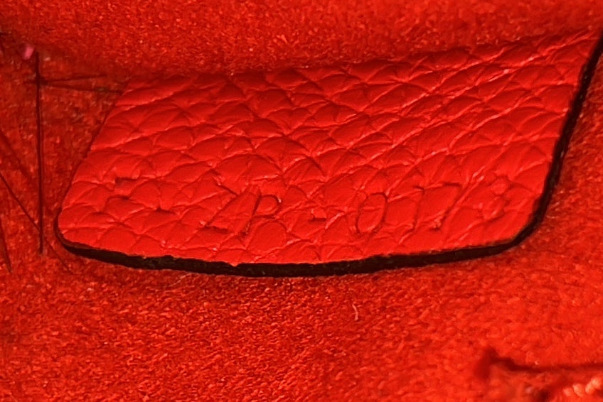 Luggage Bag Grainy Leather Nano