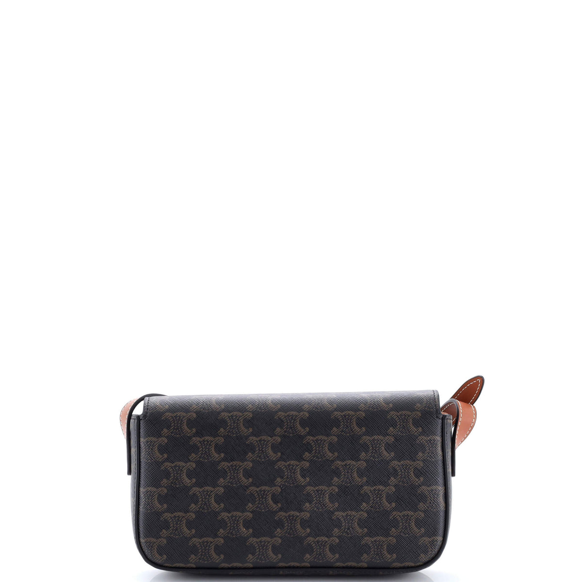 Triomphe East-West Shoulder Bag Triomphe Coated Canvas