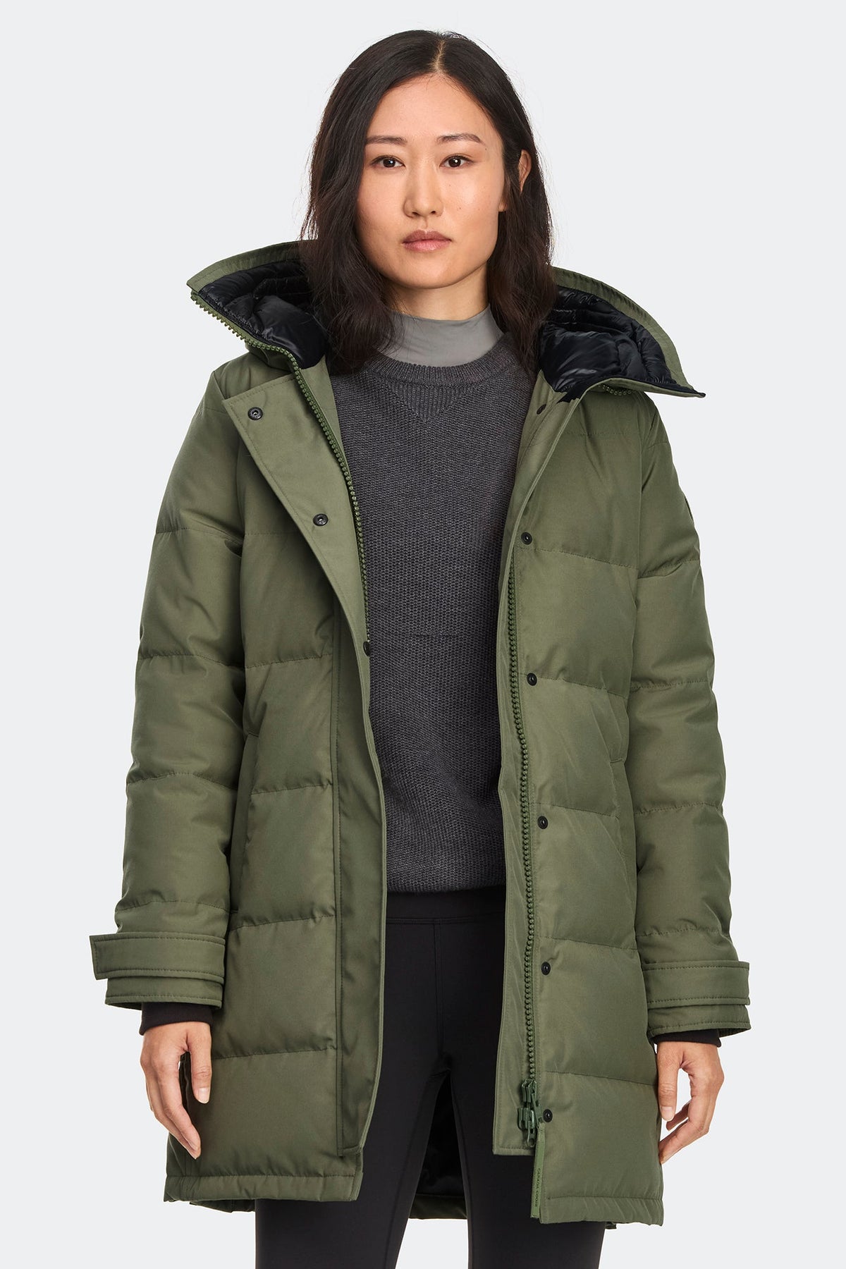 Shelburne 同色调圆盘派克大衣