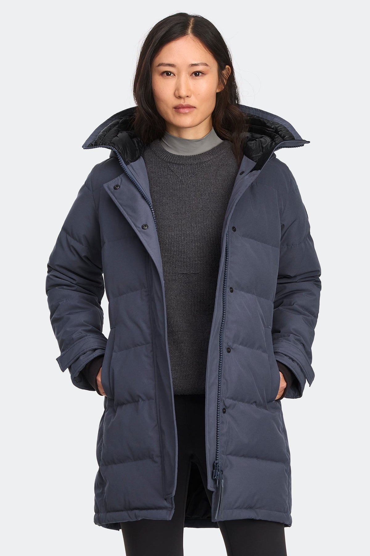 Shelburne 同色调圆盘派克大衣