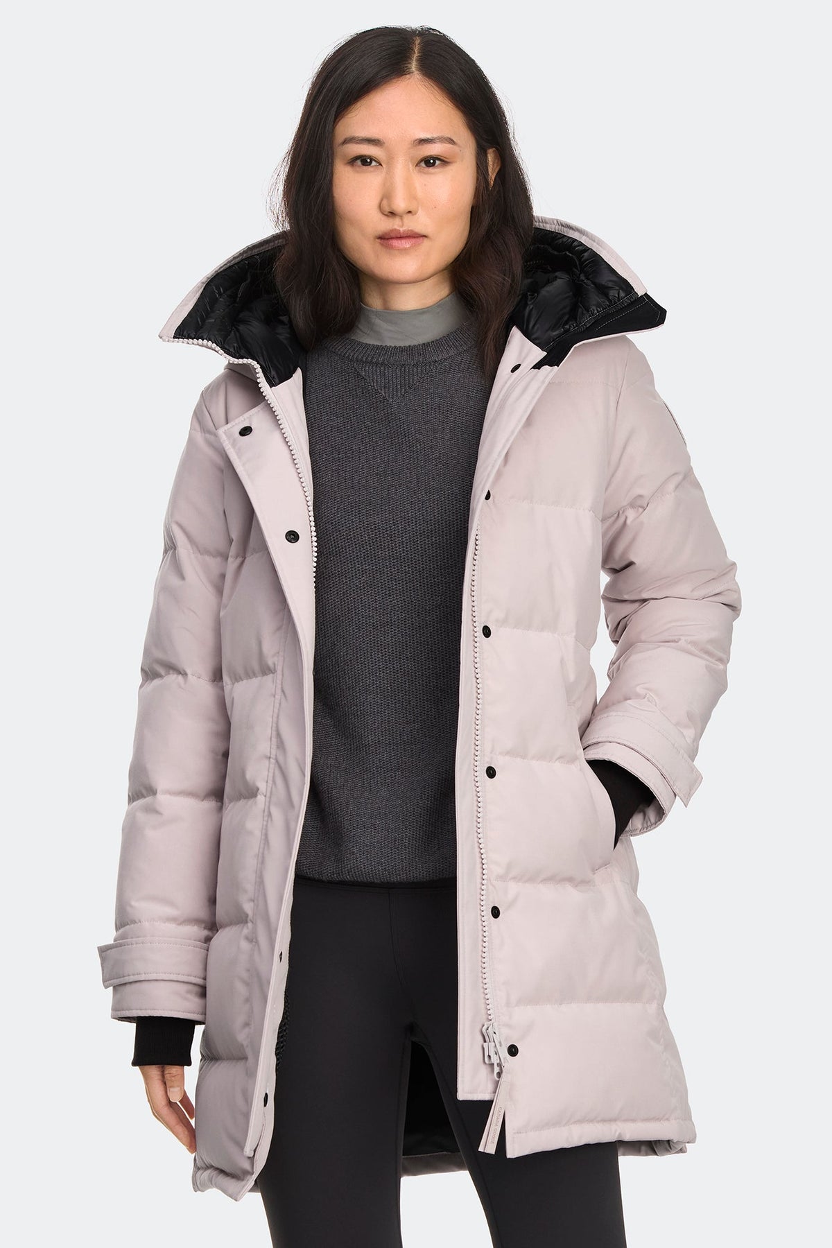 Shelburne 同色调圆盘派克大衣