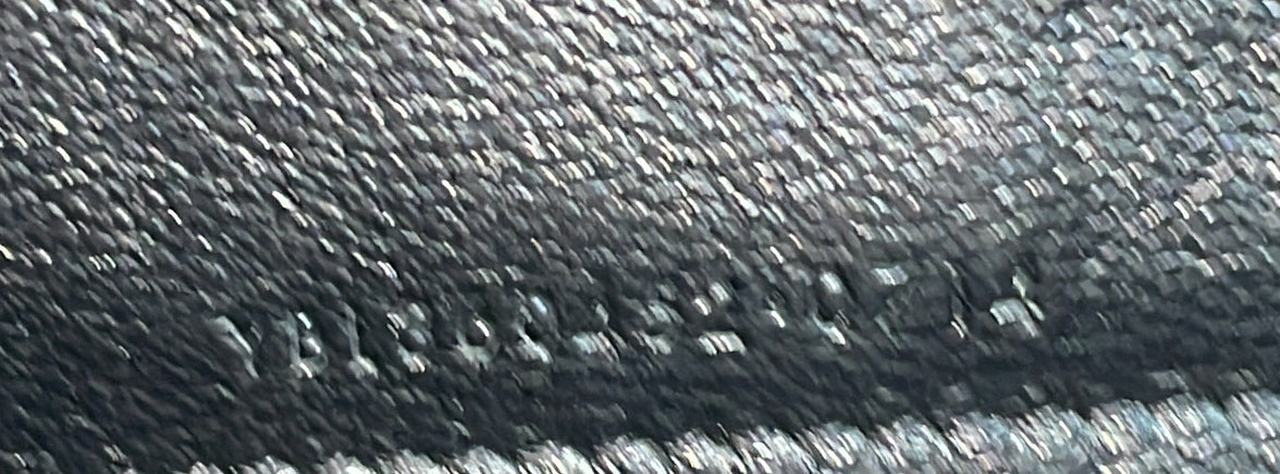 Classic Monogram Wallet on Chain Matelasse Chevron Metallic Leather Medium