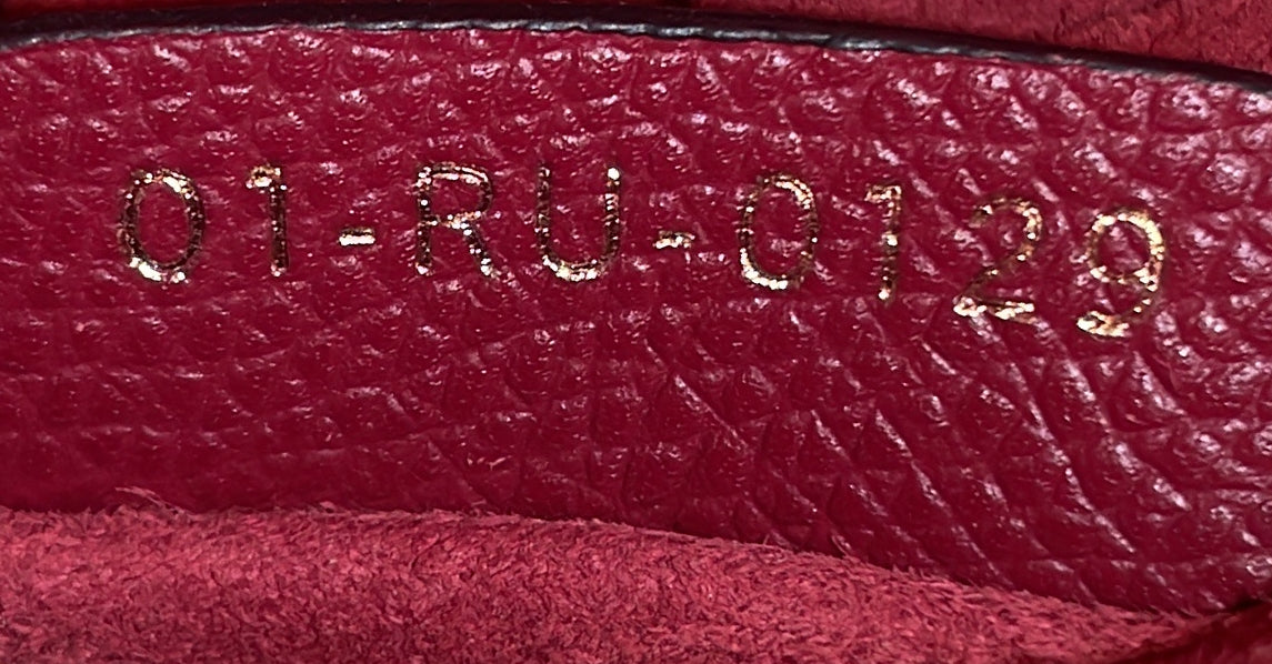 Saddle Handbag Leather Mini