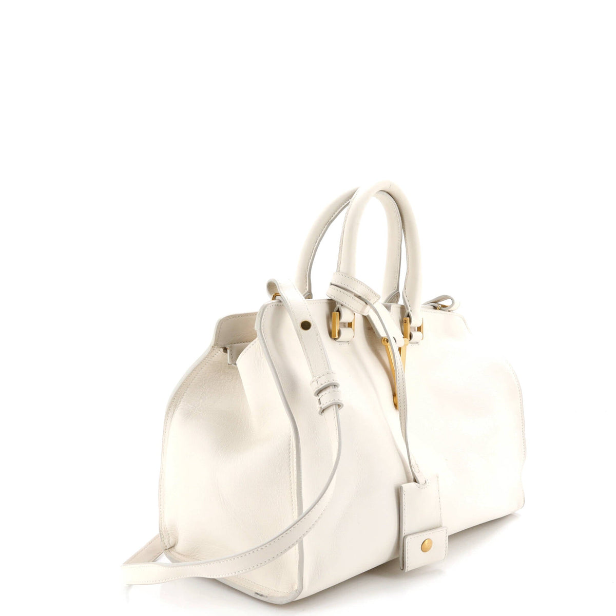 Classic Y Cabas Leather Small