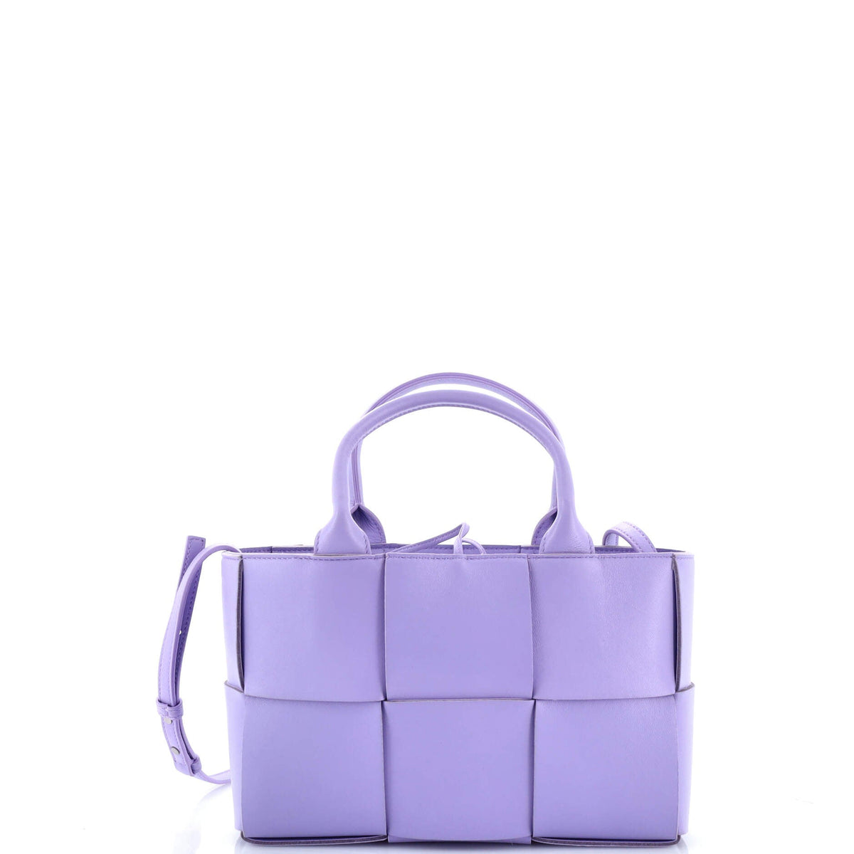 Arco Tote Maxi Intrecciato Leather Mini