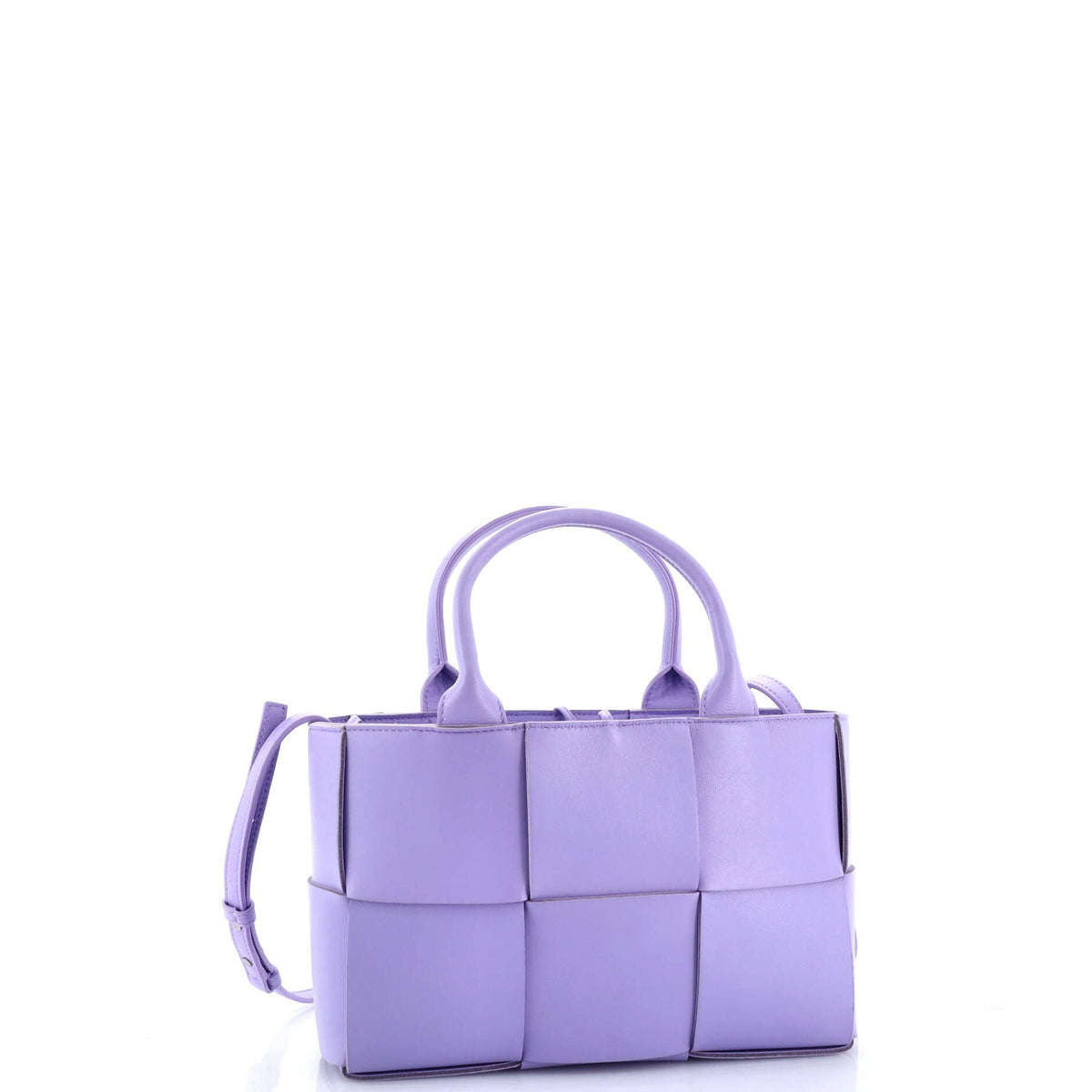 Arco Tote Maxi Intrecciato Leather Mini