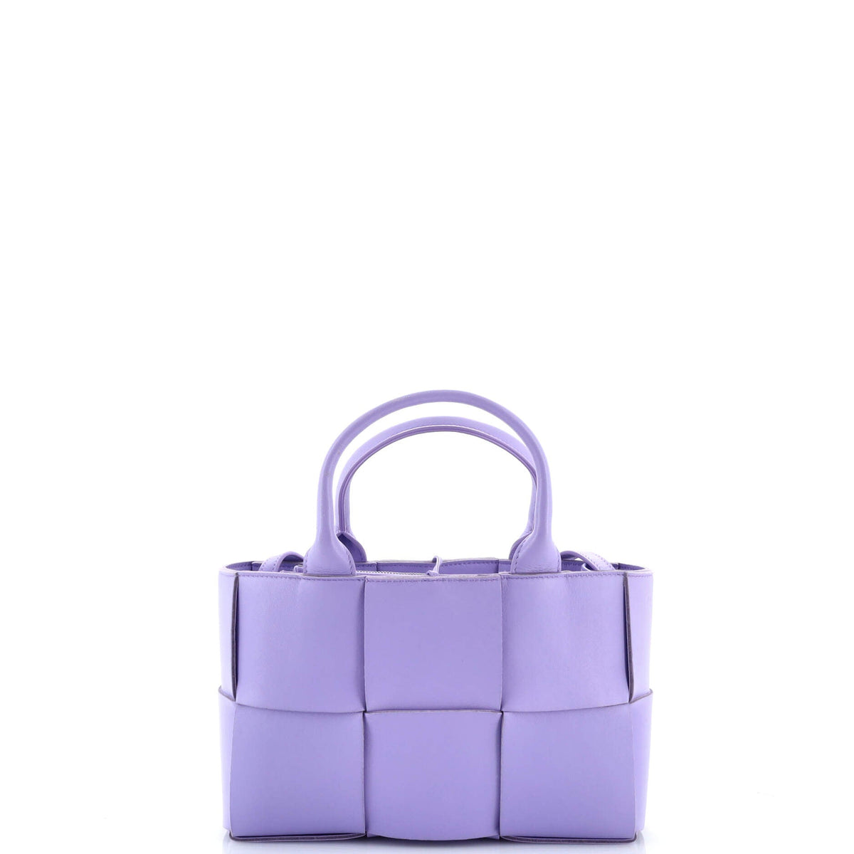 Arco Tote Maxi Intrecciato Leather Mini