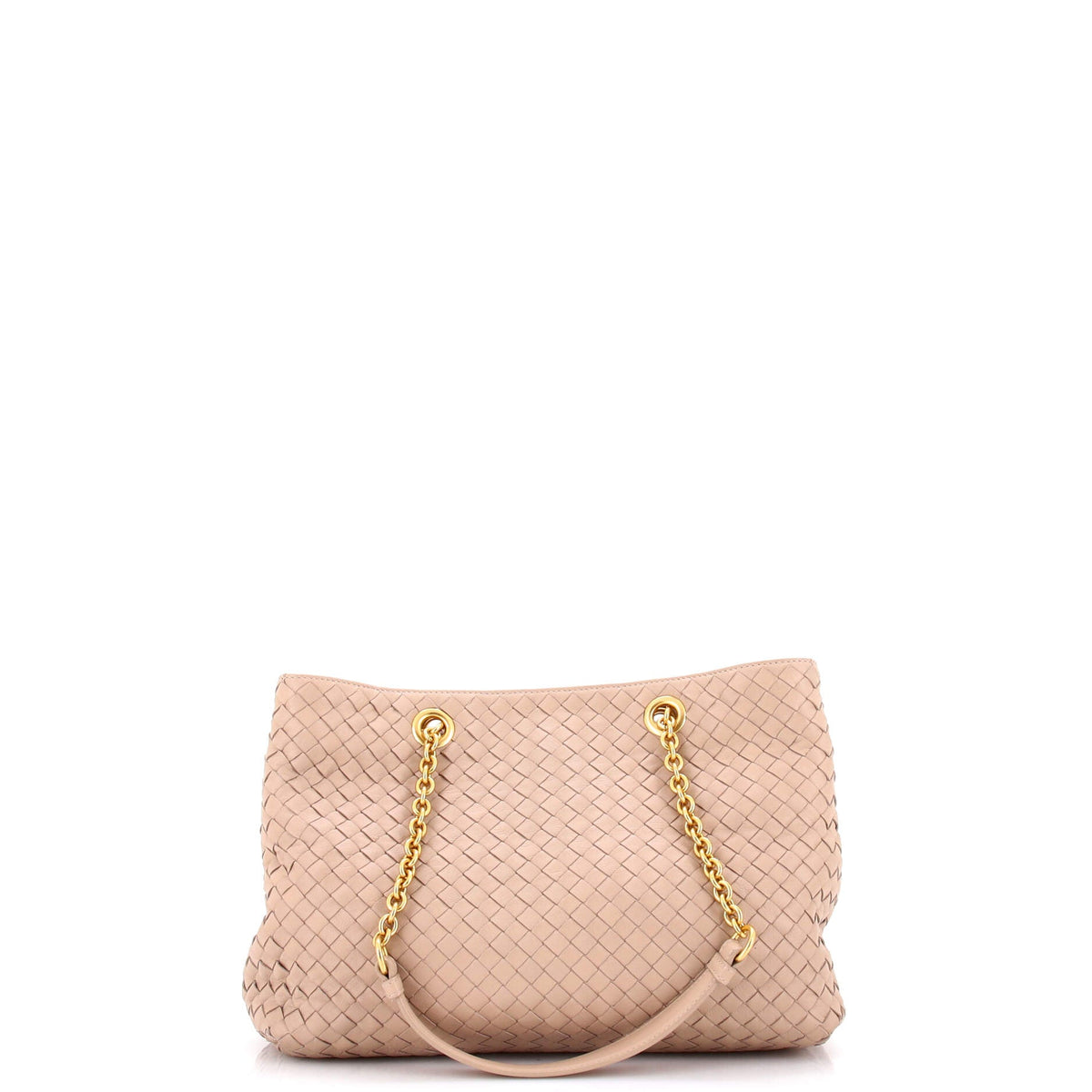 Double Chain Tote Intrecciato Nappa Medium