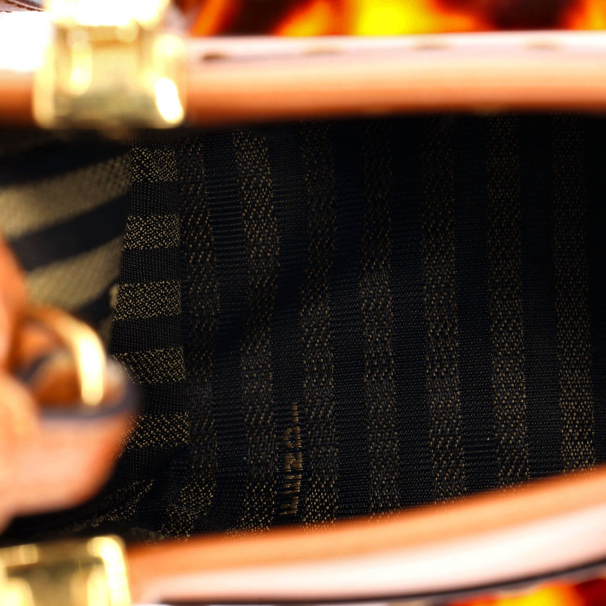 Sunshine Shopper Tote Leather Mini