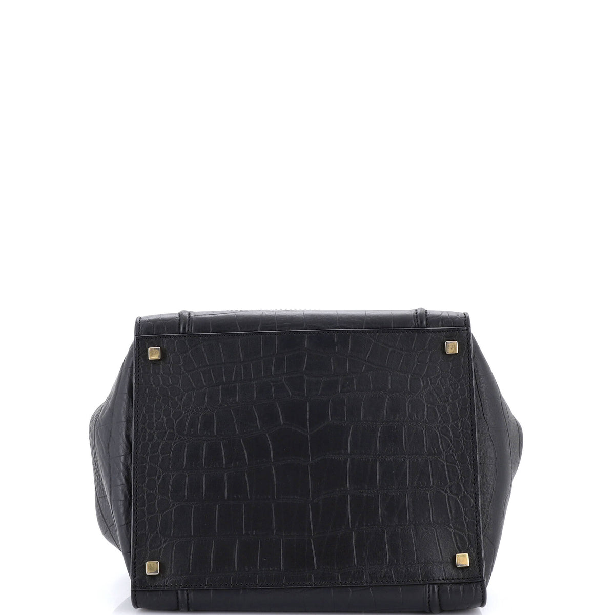 Phantom Bag Crocodile Embossed Leather Medium