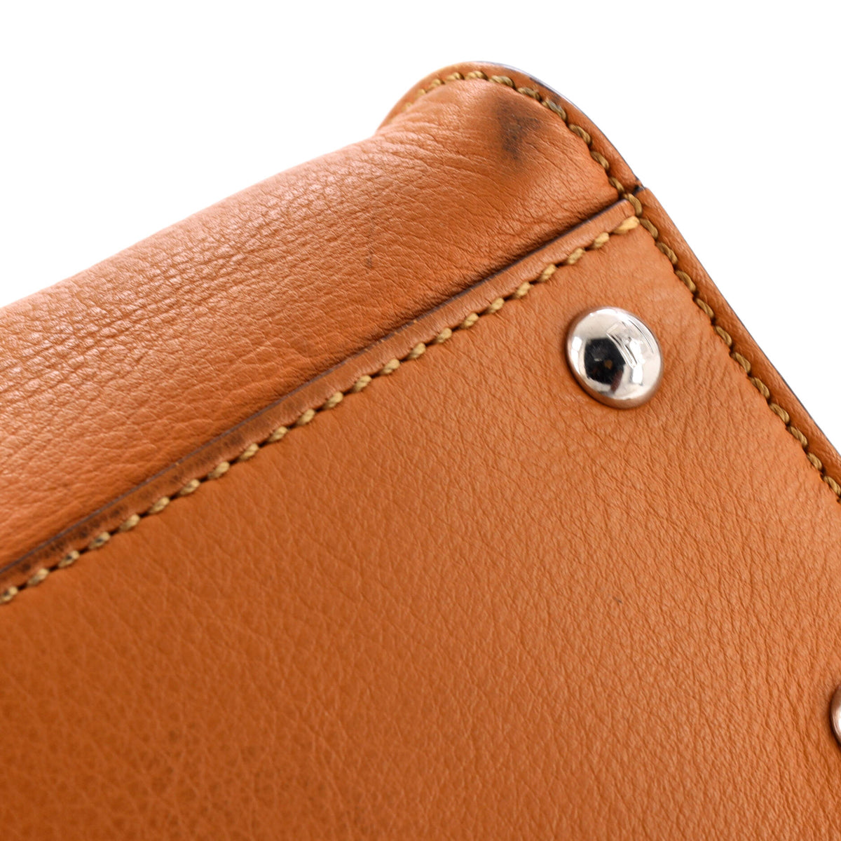 Peekaboo Bag Leather with Plexiglass Detail Regular