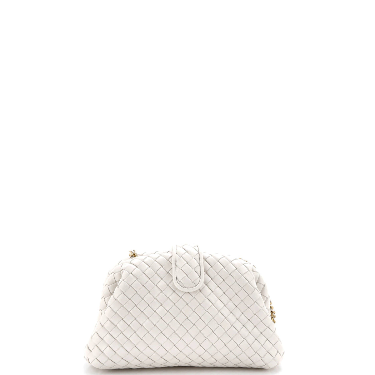 Lauren 1980 Clutch with Chain Intrecciato Nappa Teen