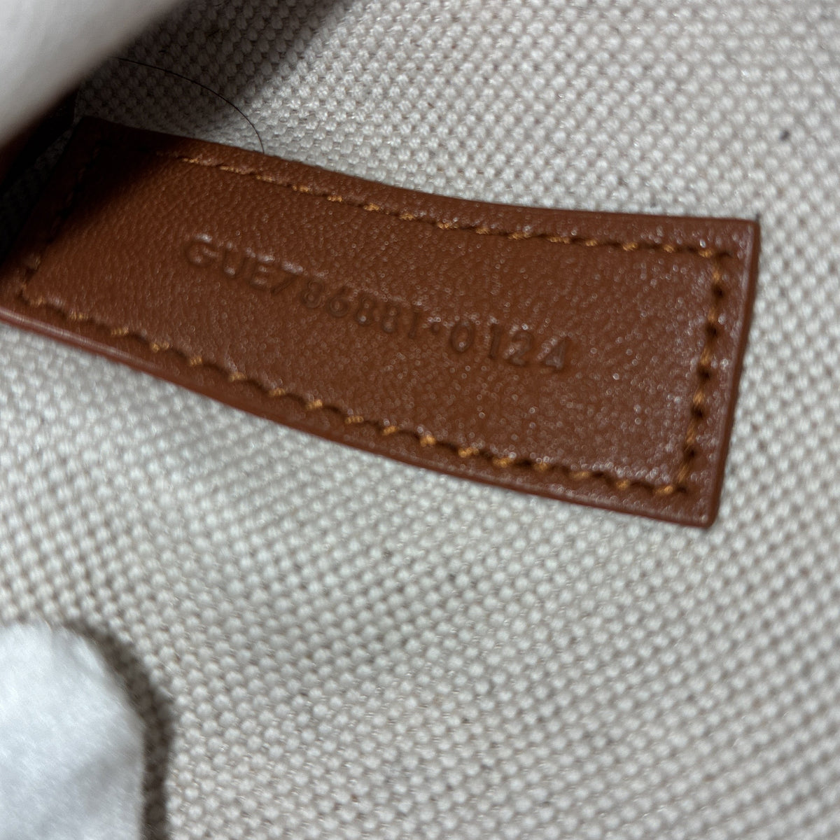 Gaby Zipped Pouch Crossbody Canvas