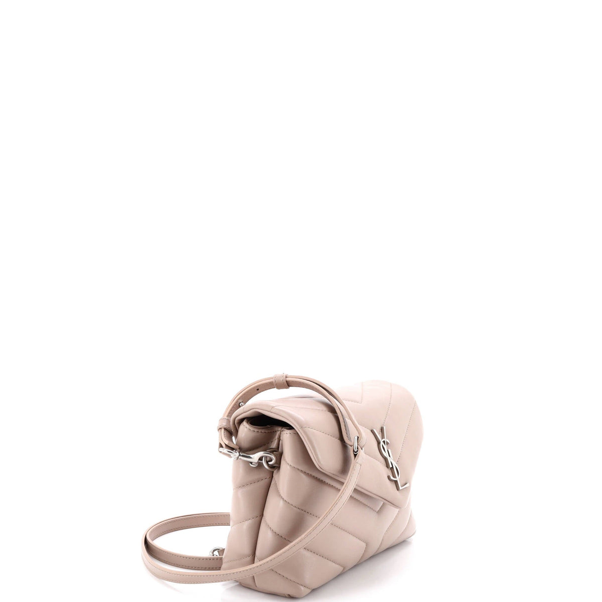 Loulou Shoulder Bag Matelasse Chevron Leather Toy