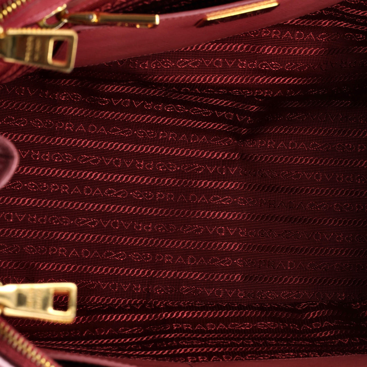 Double Zip Lux Tote Saffiano Leather Large