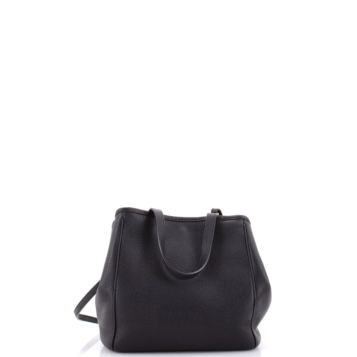 Folded Cabas Leather Small