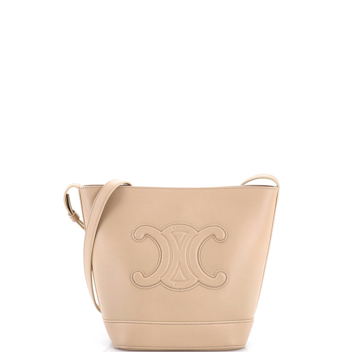 Cuir Triomphe Bucket Bag Leather Small