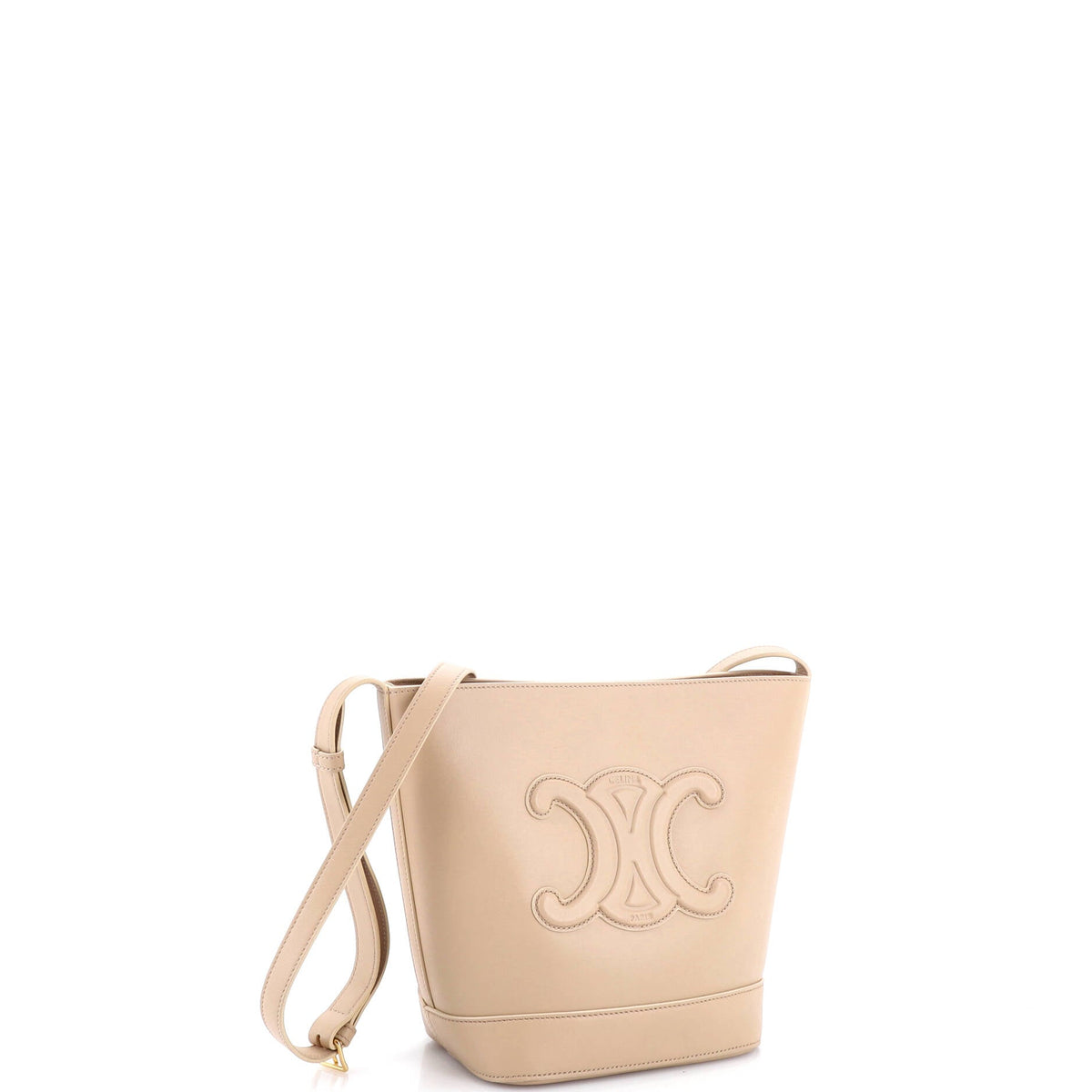 Cuir Triomphe Bucket Bag Leather Small