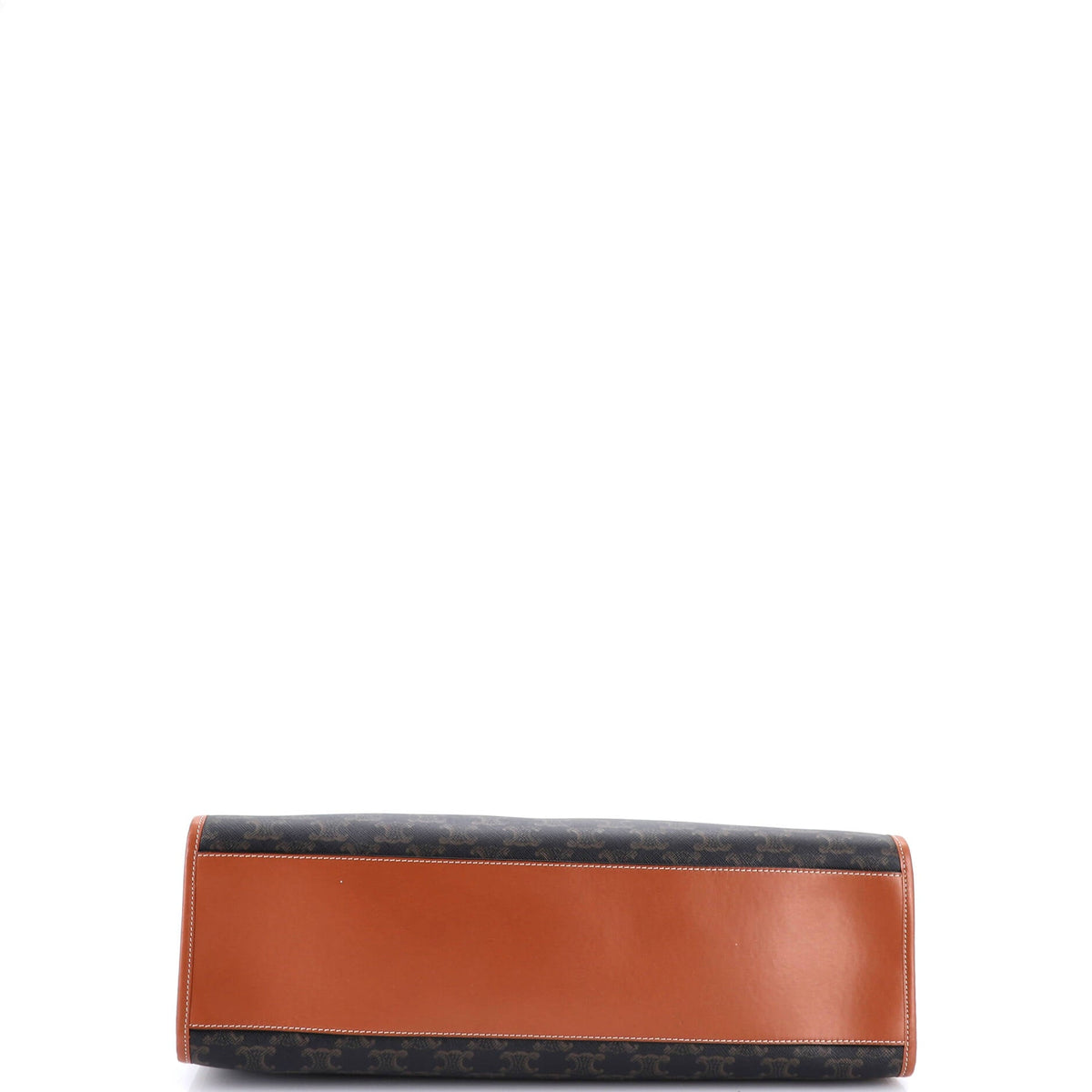 Horizontal Cabas Tote Triomphe Coated Canvas