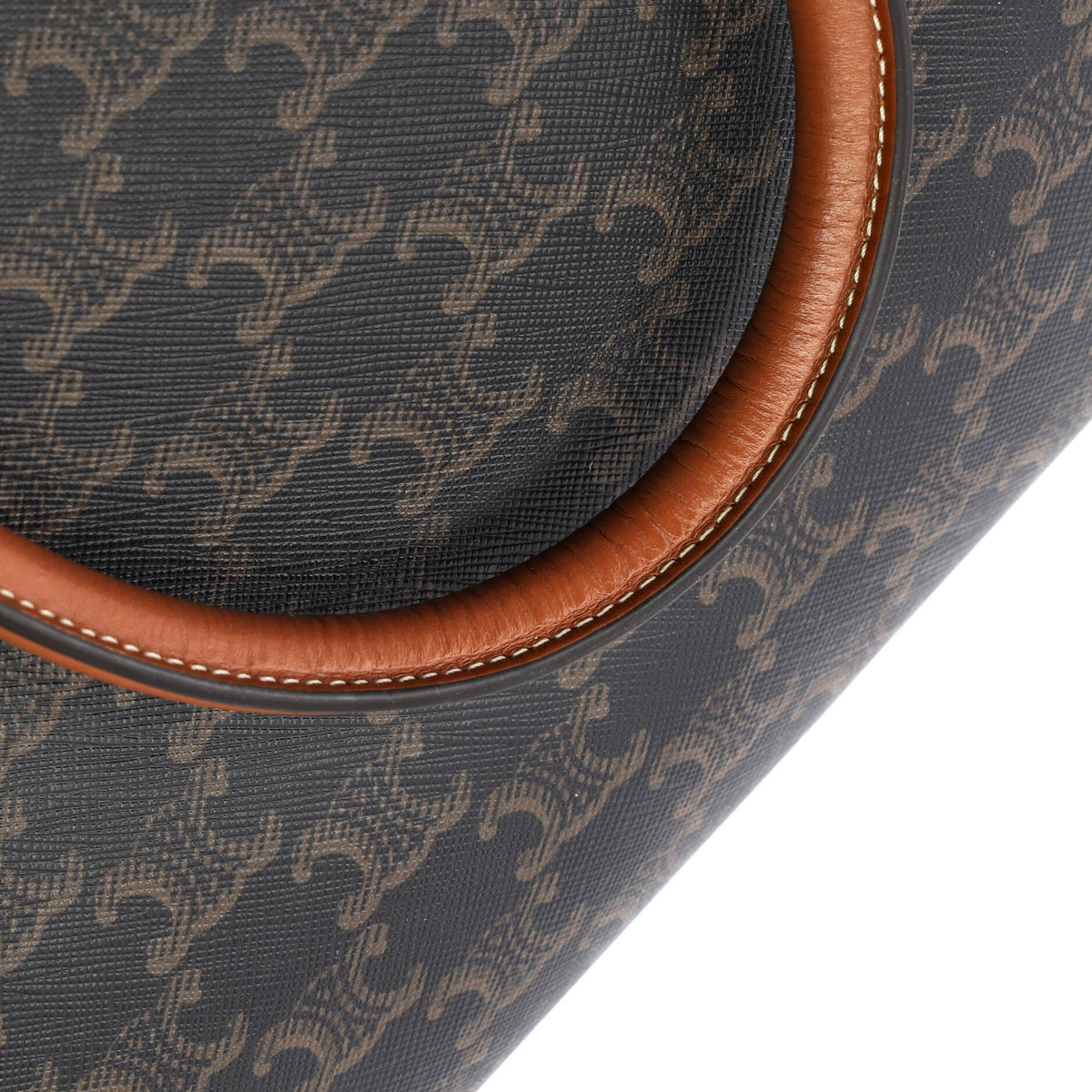 Horizontal Cabas Tote Triomphe Coated Canvas