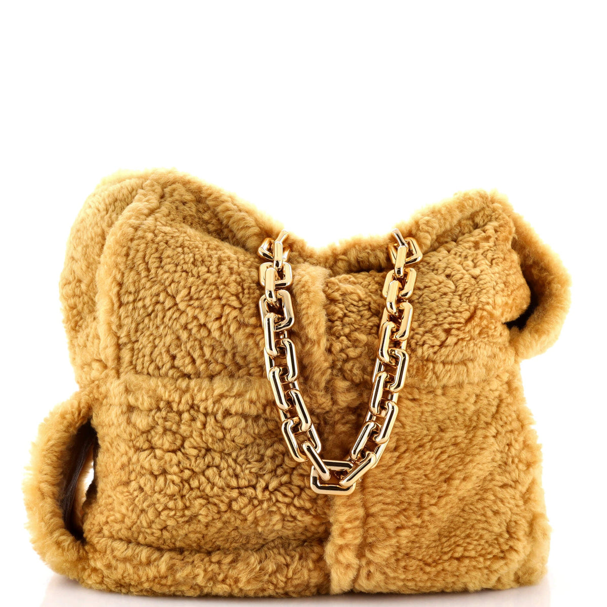 The Chain Tote Intrecciato Shearling