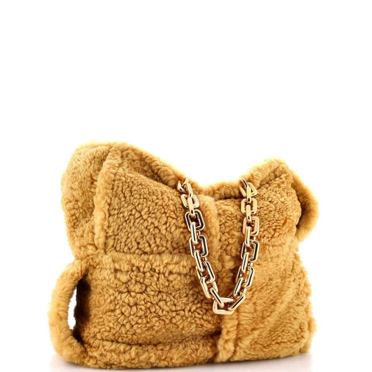 The Chain Tote Intrecciato Shearling