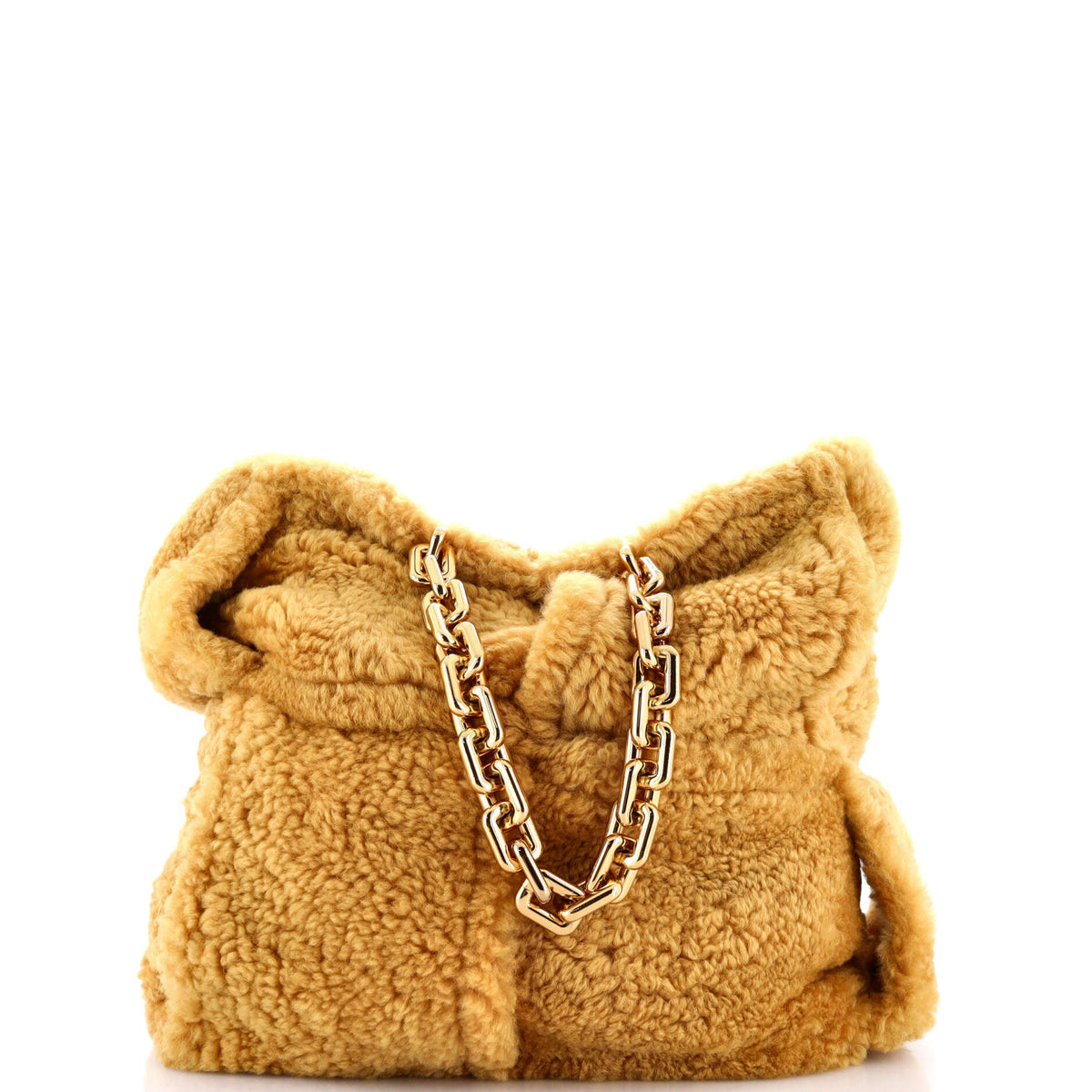 The Chain Tote Intrecciato Shearling
