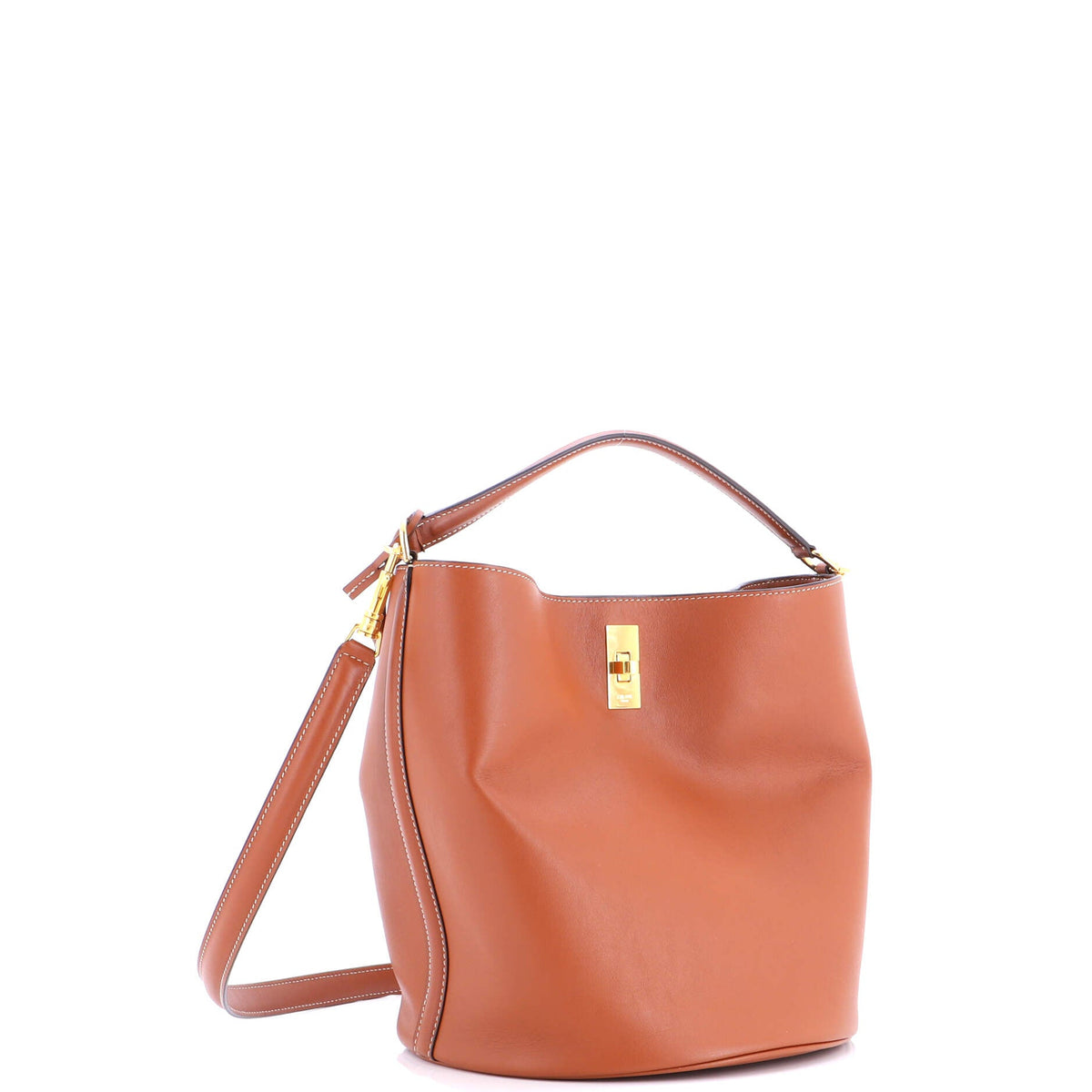 Bucket 16 Bag Leather