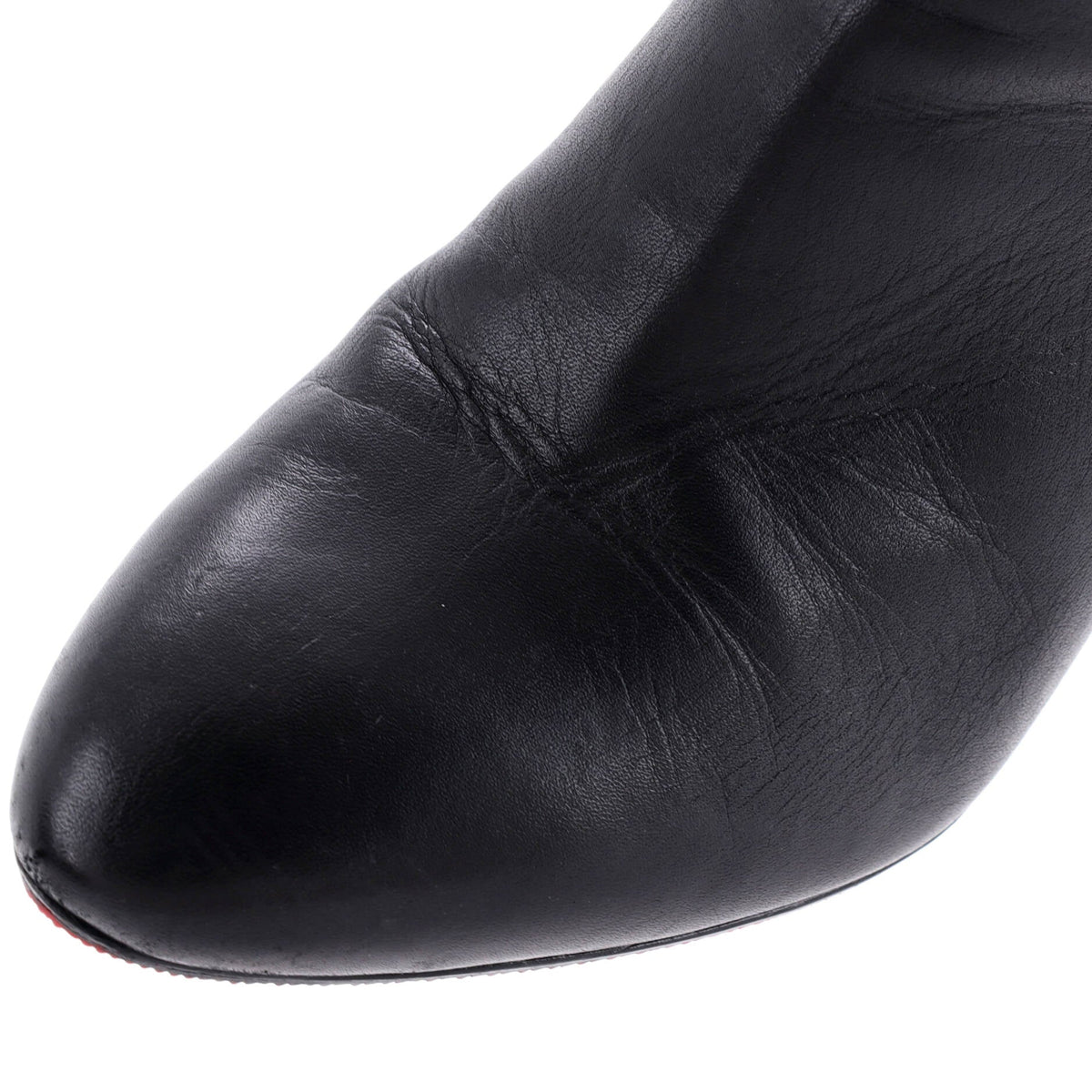 Women's Hongroise Heeled Boots Studded Leather 85