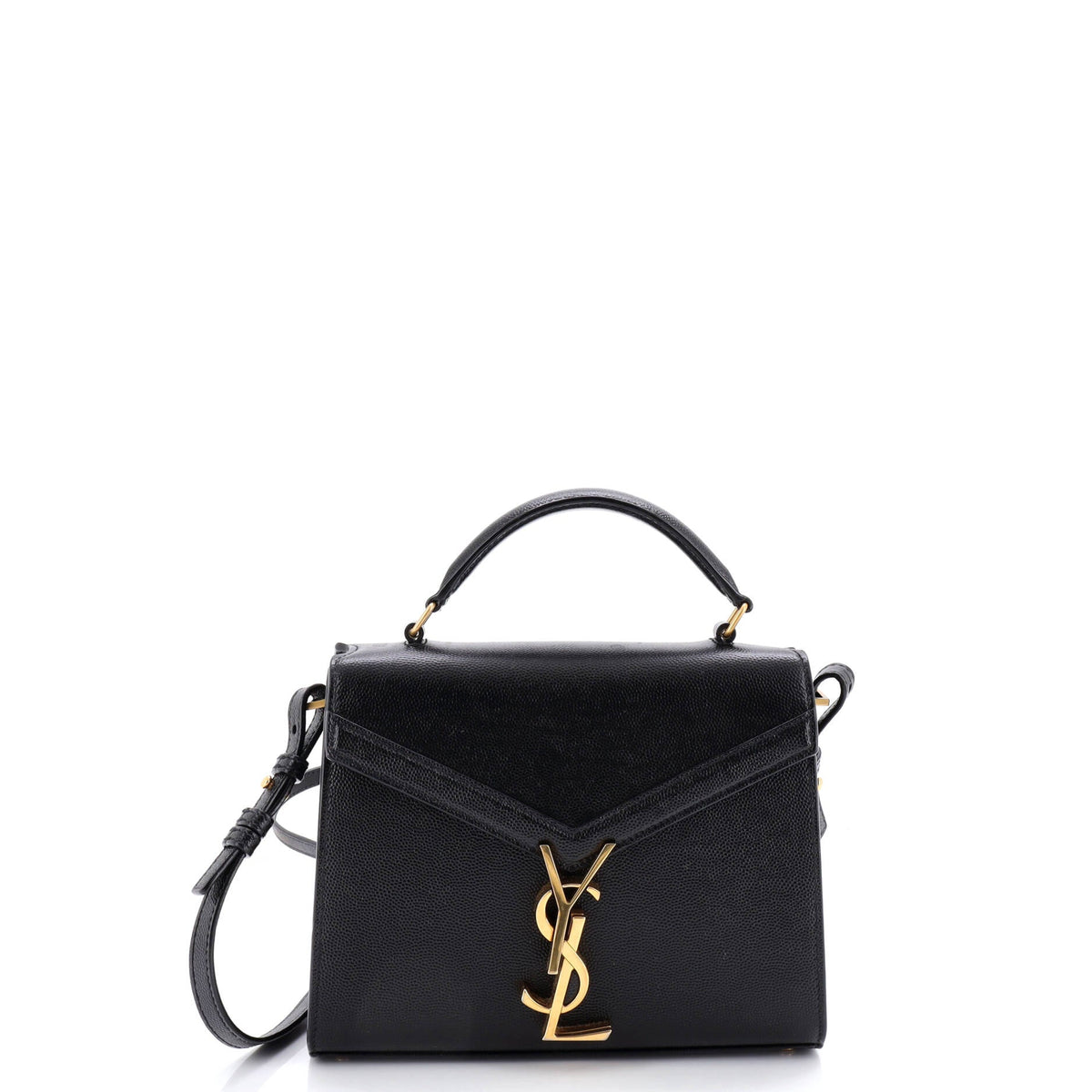 Cassandra Top Handle Bag Leather Mini