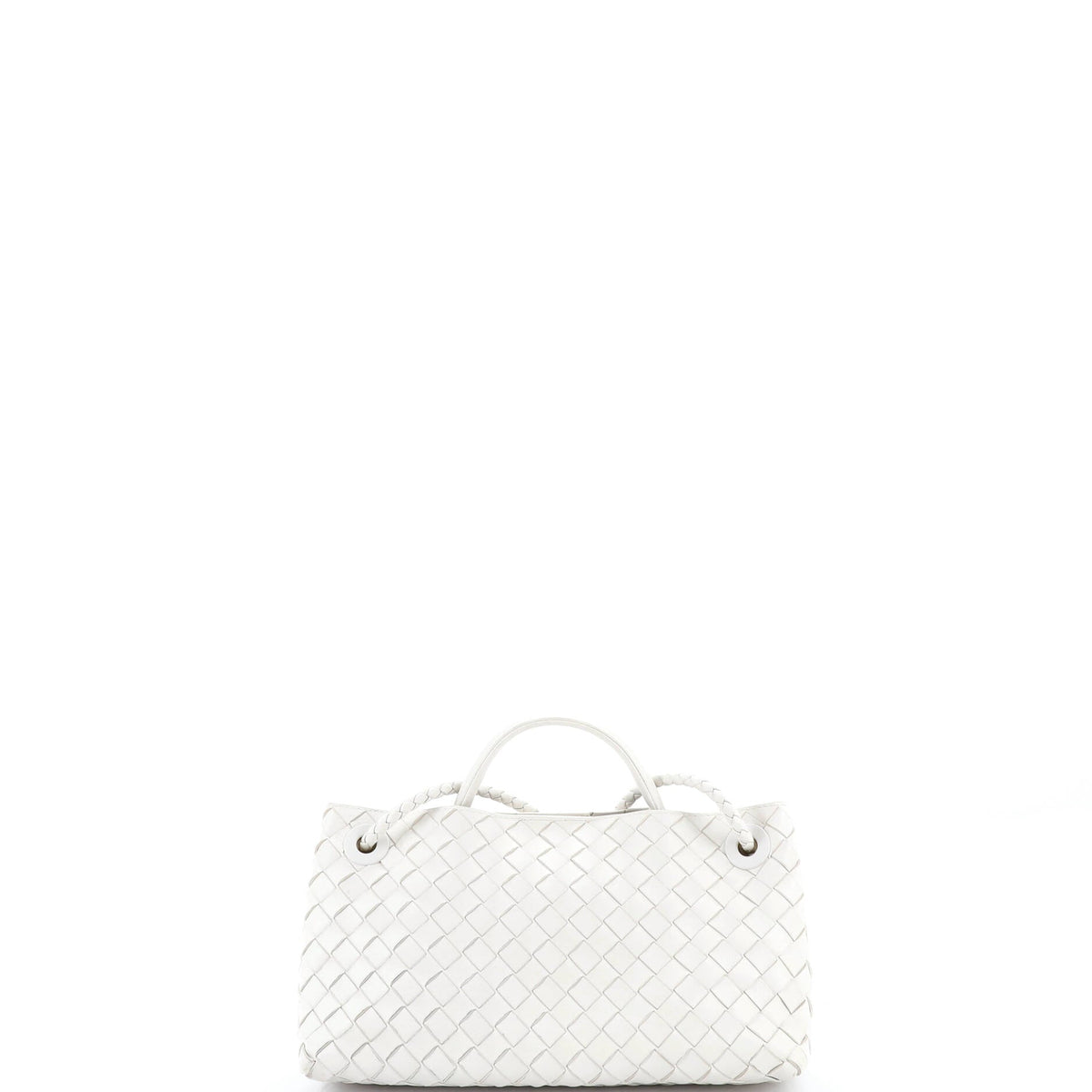 Andiamo East West Top Handle Bag Intrecciato Nappa Small