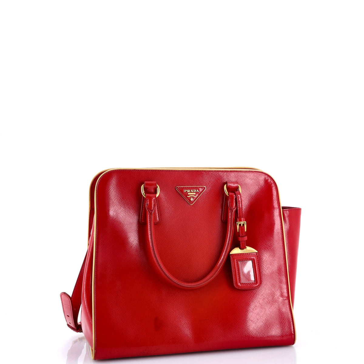 Promenade Bag Vernice Saffiano Leather Medium