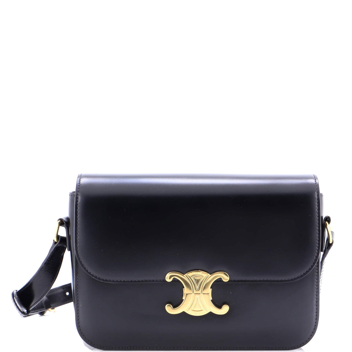 Triomphe Shoulder Bag Smooth Calfskin Medium