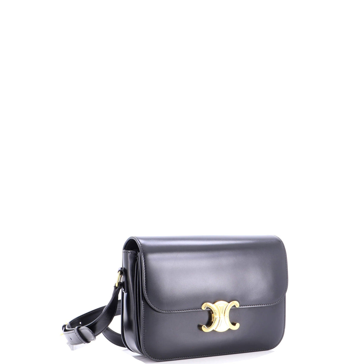 Triomphe Shoulder Bag Smooth Calfskin Medium