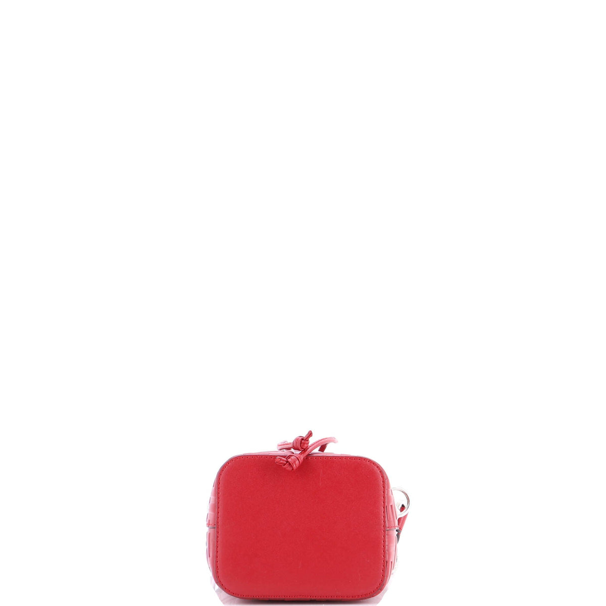 Mon Tresor Bucket Bag Zucca Embossed Leather Mini