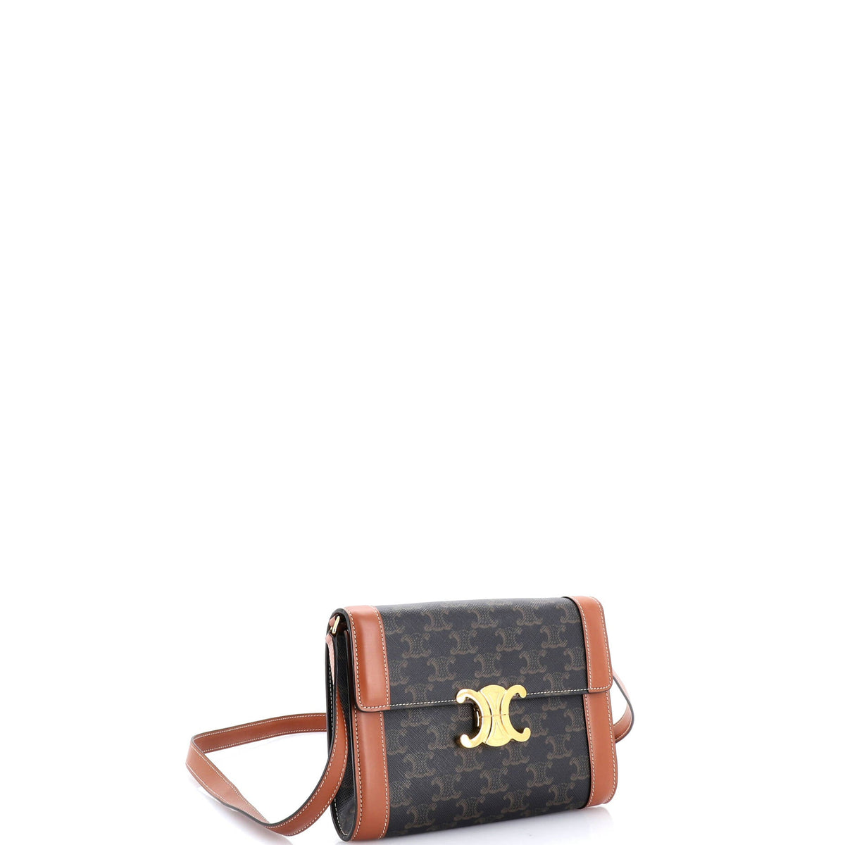 Triomphe Crossbody Bag Triomphe Coated Canvas Small
