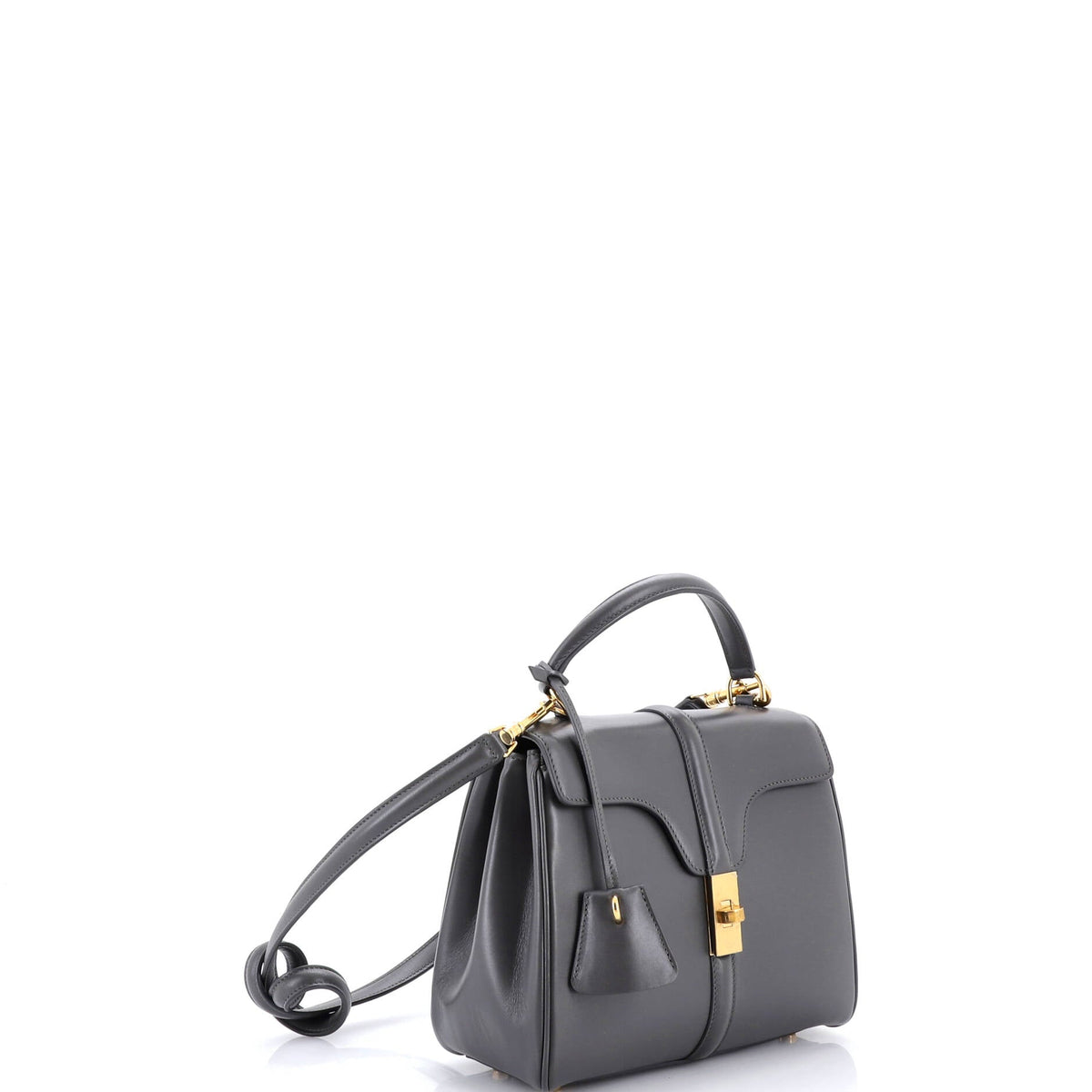 16 Top Handle Bag Smooth Calfskin Small