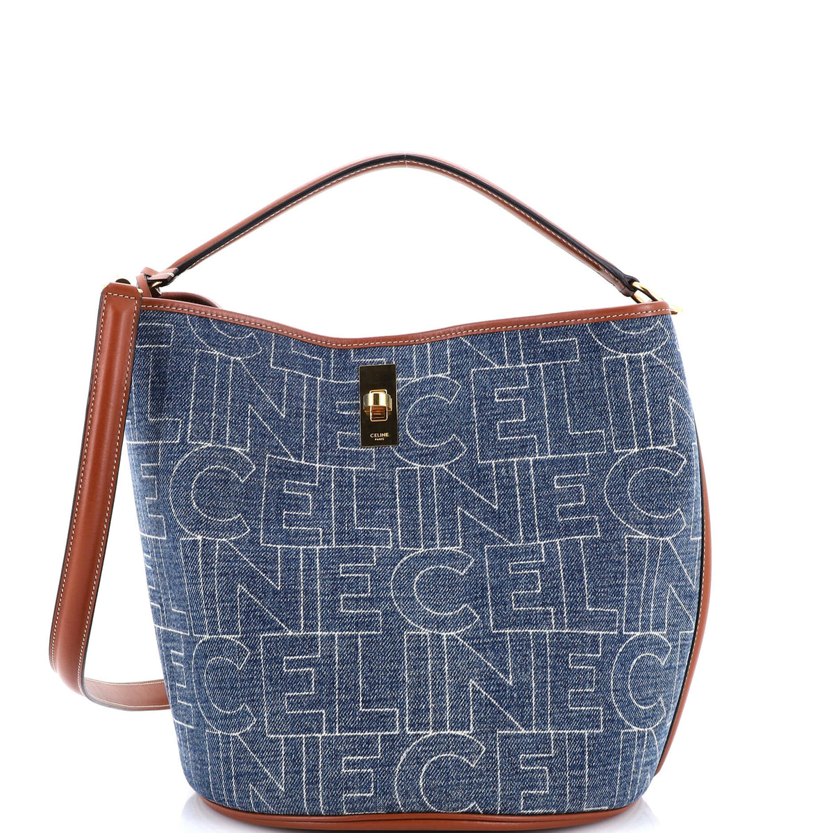 Bucket 16 Bag Denim