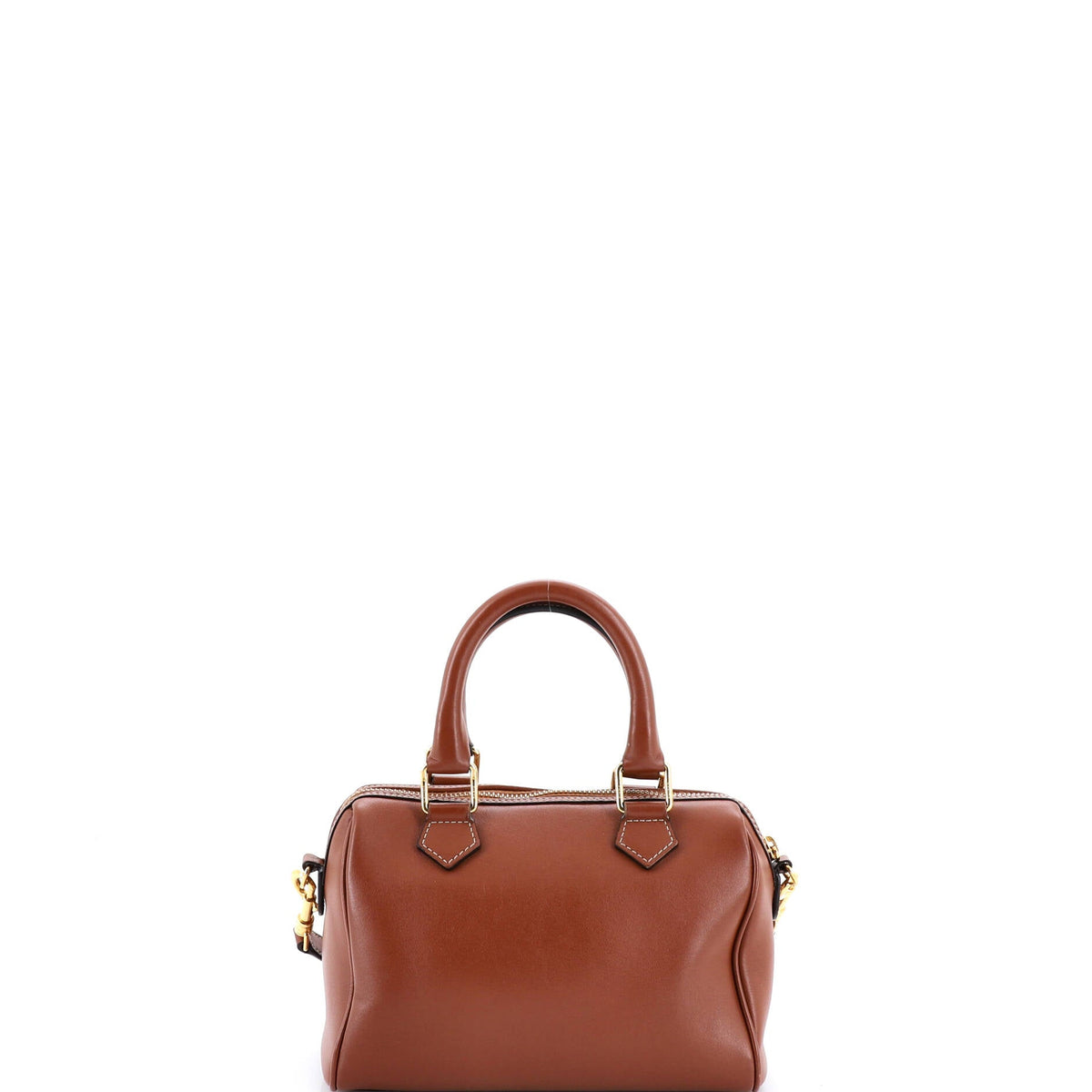 Cuir Triomphe Boston Bag Leather Small
