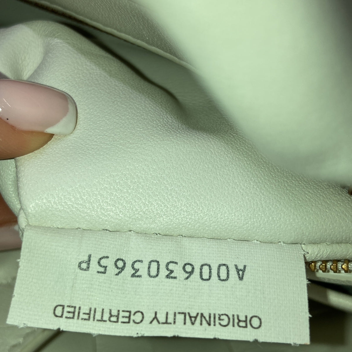 Andiamo East West Top Handle Bag Intrecciato Nappa Small