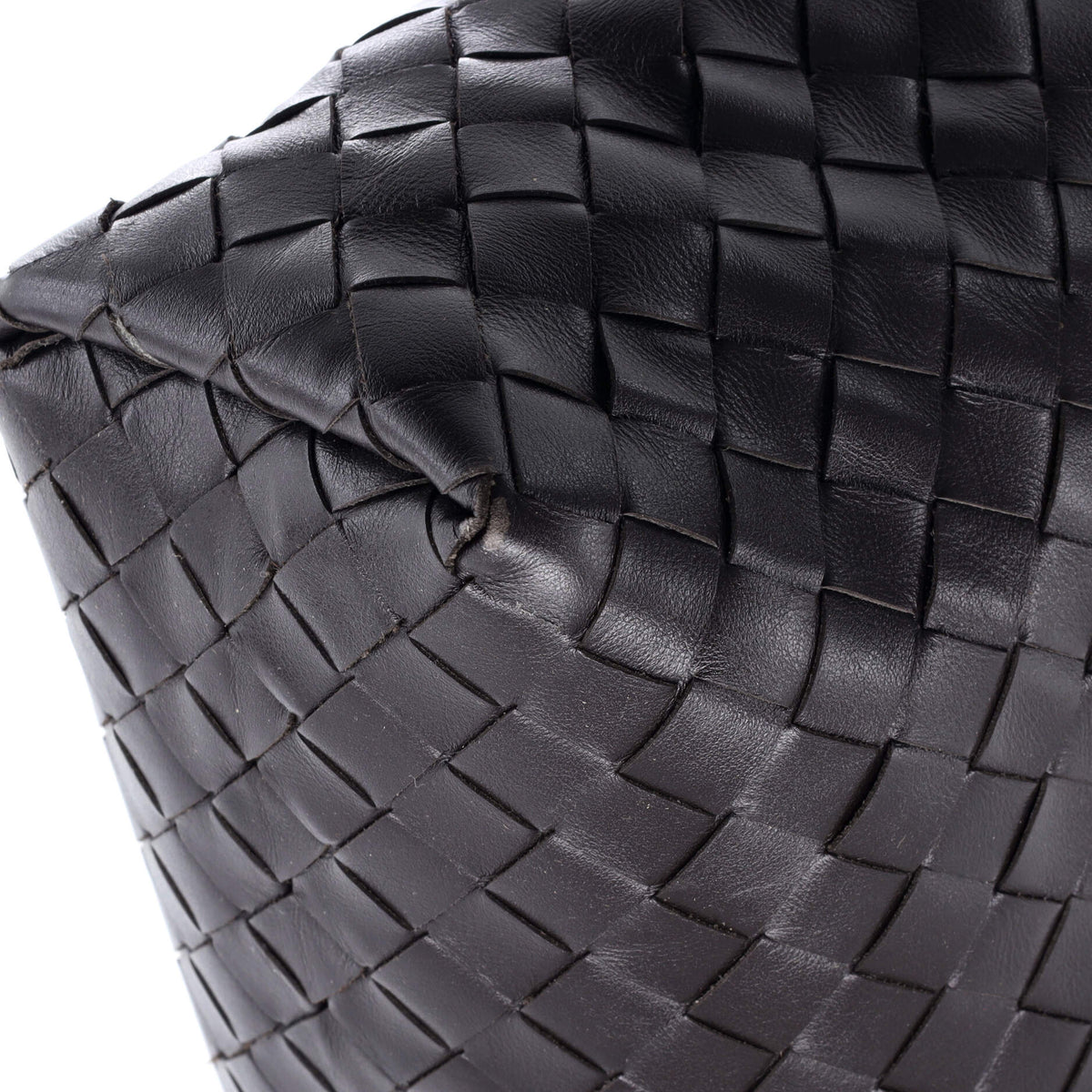 Convertible Zip Tote Intrecciato Leather North South