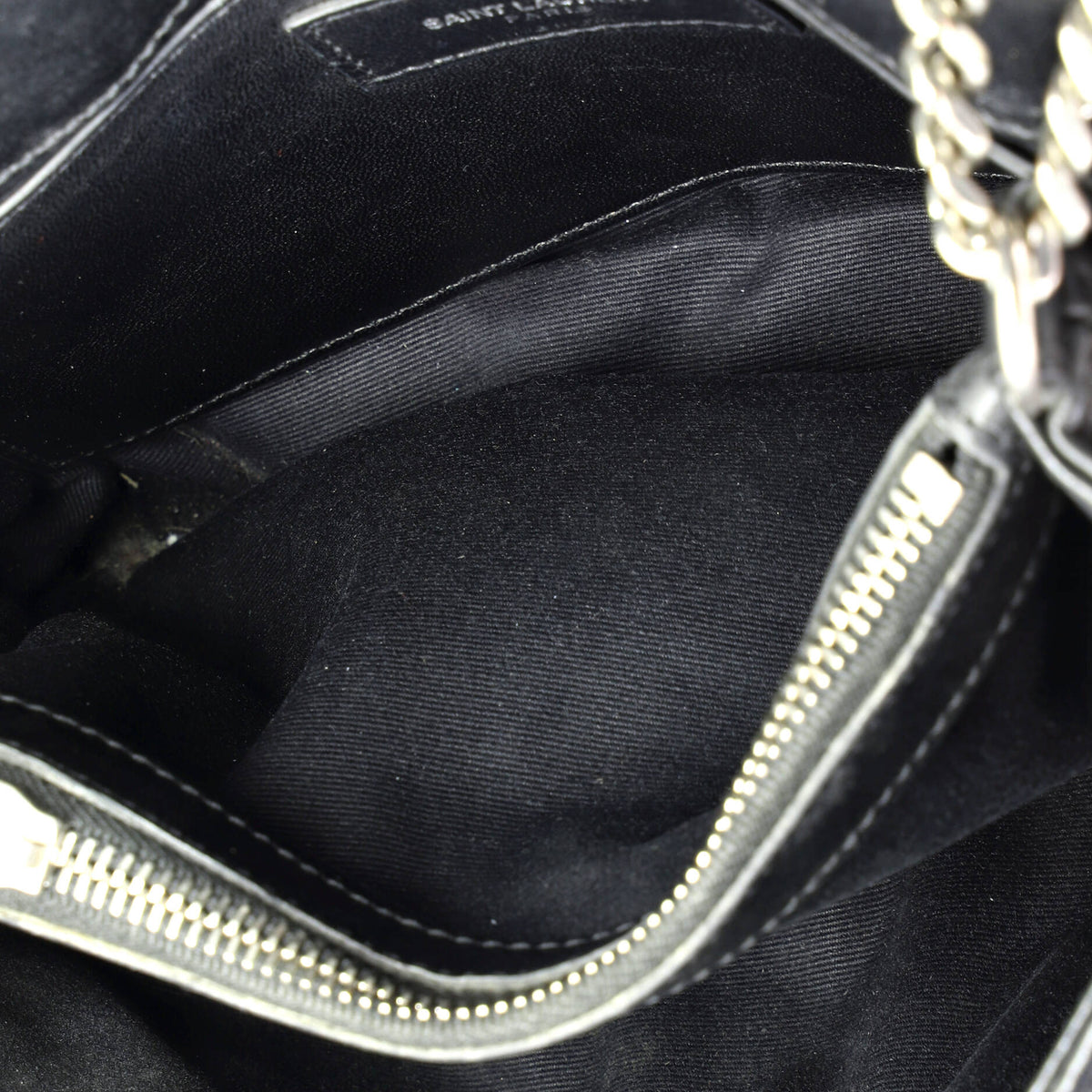 Loulou Shoulder Bag Matelasse Chevron Leather Small