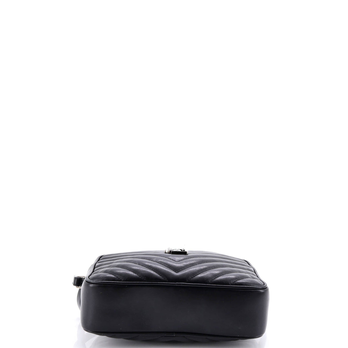 Lou Camera Bag Matelasse Chevron Leather Small