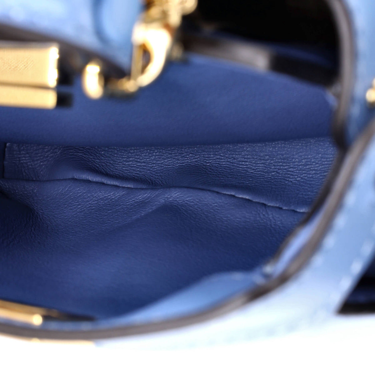 Peekaboo Bag Leather Nano