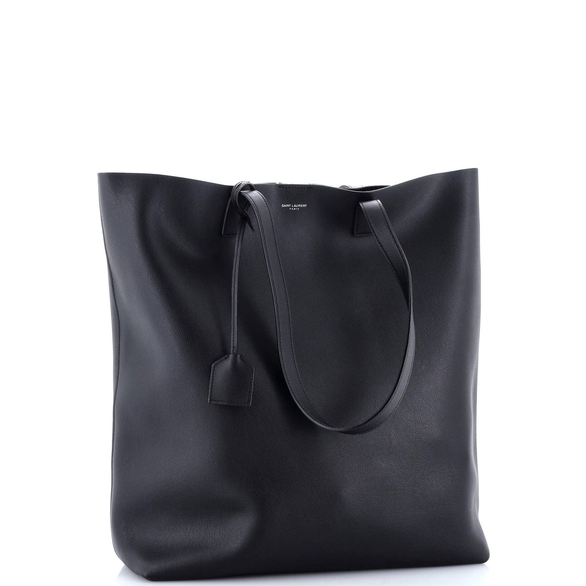 Shopper Tote Leather Tall