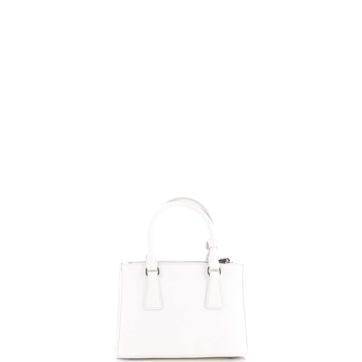 Galleria Double Zip Tote Saffiano Leather Mini